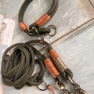 Tauleine mit Zugstop Halsband