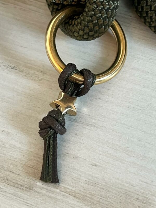 Hundeleine und Halsband aus Tau – Bild 4