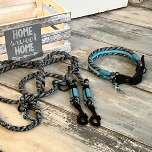 Tauleine und Halsband Set