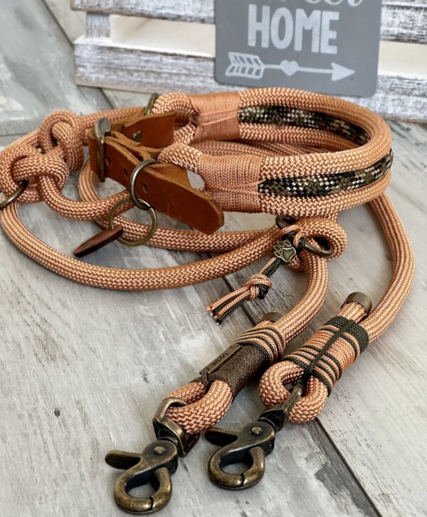 Tauleine und Halsband Set