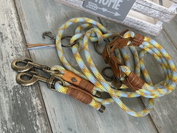Tauleine und Haldband Set NordlichtSonne von NordlichtDogs – Bild 3