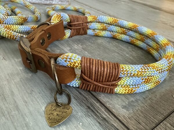 Tauleine und Haldband Set NordlichtSonne von NordlichtDogs – Bild 8