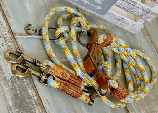 Tauleine und Haldband Set NordlichtSonne von NordlichtDogs – Bild 7