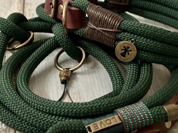 Tauleine und Halsband Set Forrest – Bild 2