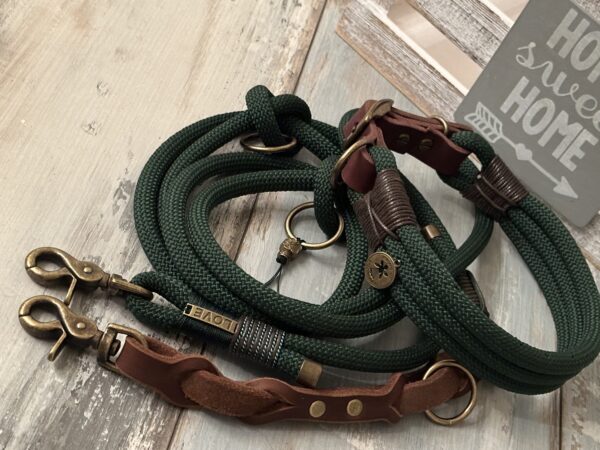 Tauleine und Halsband Set Forrest – Bild 9
