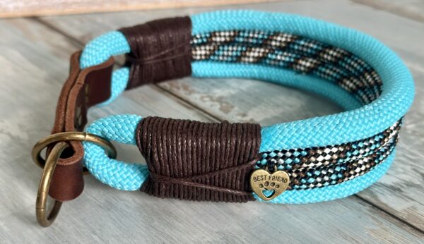 Zugstopp Halsband mit Tauleine – Bild 7