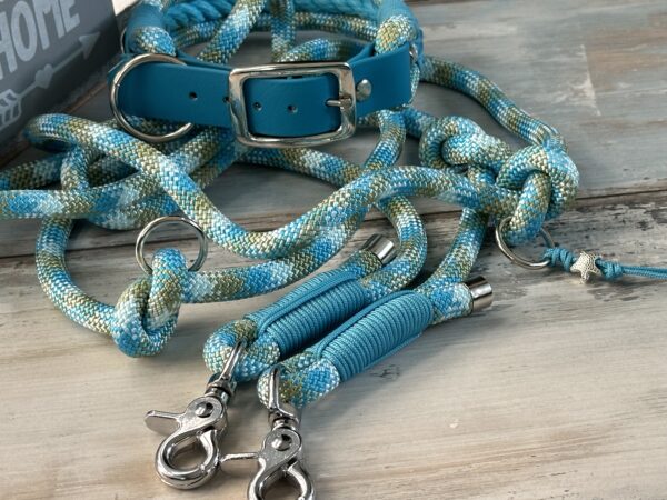 Tauleine und Halsband Set „Frozen“ – Bild 5