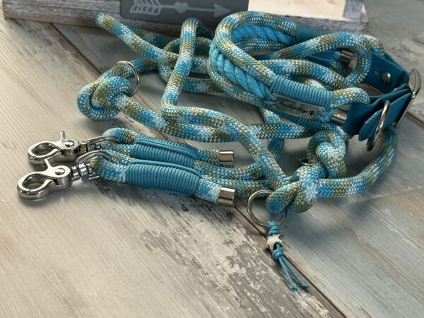Tauleine und Halsband Set „Frozen“ – Bild 4