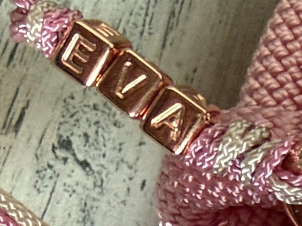 Tauleine und Halsband Set „Rose“ – Bild 6