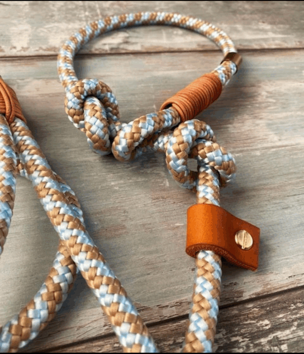 Moxonleine Retrieverleine mit Handschlaufe Seabed