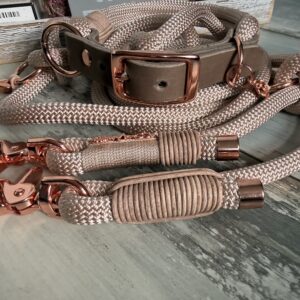 Hundeleine und Halsband Set „Ellenbogen“