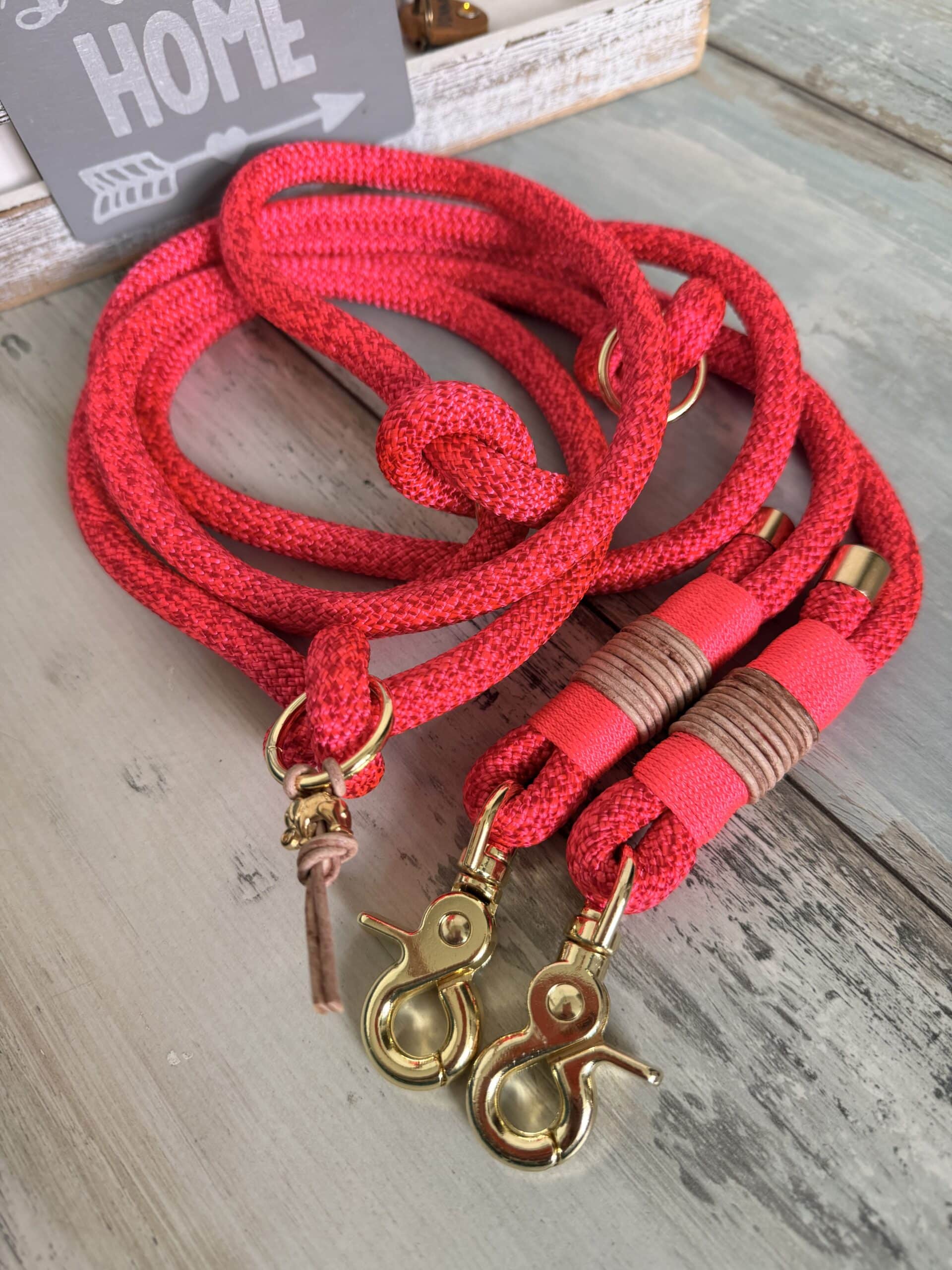 Halsband und Hundeleinen Set Rotes Kliff – Bild 6